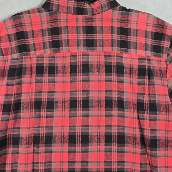 NWT Volcom Flannel Shirt Plaid 2XL Shacket - Picture 6 of 11